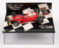 FERRARI 312 T N. LAUDA WORLD CHAMPION: A 1:43 scale 1975&nbsp;Ferrari 312 T N. Lauda World Champion,&nbsp;in original box, manufactured by Minichamps