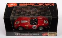 FERRARI TR59 43A TARGA FLORIO 1959: A Limited Edition (2749/5000) 1:43 scale 1959&nbsp;Ferrari TR59 43A Targa Florio Behra-Brooks,&nbsp;in original box, manufactured by Brumm