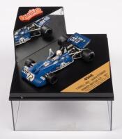 TYRRELL 003 JACKIE STEWART BRITISH GP WINNER 1971:&nbsp;A&nbsp;1:43 scale 1971 Tyrrell 003 Jackie Stewart British GP Winner,&nbsp;in original box, manufactured by Quartzo, model No. 4046