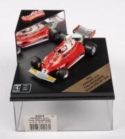 FERRARI 312T CLAY REGAZZONI WINNER USA GP 1976:&nbsp;A&nbsp;1:43 scale 1976&nbsp;Ferrari 312T Clay Regazzoni Winner USA GP,&nbsp;in original box, manufactured by Quartzo, model No. 4053