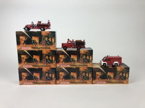 MATCHBOX: A group of Model of Yesteryear 'Fire Engine Series' models