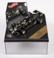 LOTUS 78:&nbsp;A 1:43 scale Quartzo Lotus 78 M. Andretti #5 winner Argentina GP 1978, model No. 4089