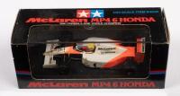 MCLAREN MP4 6 HONDA:&nbsp;A 1:43 scale Tamiya Plastic Model Co.&nbsp;McLaren MP4 6 Honda Ayrton Senna