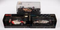 ALFA ROMEO, HAVOLINE LOLA, PENSKE: Three&nbsp;1:43 scale Onyx Model Cars including&nbsp;March Alfa Romeo Guerrero 1990, Havoline Lola Michael Andretti and Penske Fittipaldi