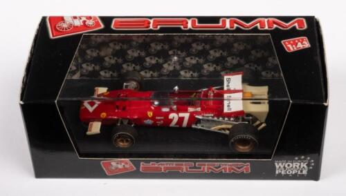 FERRARI 312B GP AUSTRIA: A Limited Edition (1260/500) 1:43 scale Brumm Ferrari 312B GP Austria 1970 Clay Regazzoni