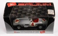 MERCEDES W196: A Limited Edition (1601/5000) 1:43 scale Brumm&nbsp;Mercedes W196&nbsp;GP Inghilterra 1955