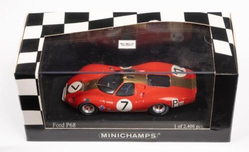 366 · FORD P68: A 1:43 scale Minichamps Ford P68 Alan Mann Racing Team 1000km Nurburgring 1968 Gardner-Attwood