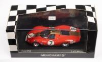 FORD P68: A&nbsp;1:43 scale Minichamps Ford P68 Alan Mann Racing Team 1000km Nurburgring 1968 Gardner-Attwood