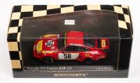 PORSCHE 911 CARRERA RSR 3.0: A&nbsp;1:43 scale Minichamps Porsche 911 Carrera RSR 3.0 24h Le Mans 1975 Fitzpatrick-Van Lennep-Schurti