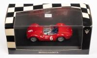 MASERATI TIPO 61: A&nbsp;1:43 scale Minichamps Maserati Tipo 61 SCCA National Race Meadowdale 1961 Winner R. Penske