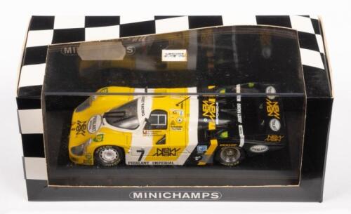 PORSCHE 956 L: A 1:43 scale Minichamps Porshce 956 L 1st Le Mans 1984 Lugwig-Pescarolo