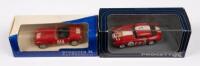 FERRARI 250 MM PININFARINA, FERRARI 225 S SPYDER: Two&nbsp;1:43 scale Bang&nbsp;including a Ferrari 250 MM Pininfarina Carrera Panamericana 1953 and a Ferrari 225 S Spyder Mille Miglia 1952