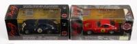 FERRARI 250 GT SWB: A pair of 1:43 model cars, a Ferrari 250 GT swb, number 6 tourist trophy 1961, Bang models number 1016, also a Ferrari 250 GT swb, number 18 Le Mans 1961, Bang models number 7083
