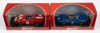 LOLA T70 SPYDER RIVERSIDE, LOLA T70 SPIDER: Two&nbsp;1:43 scale Best Models including a Lola T70 Spyder Riverside 1968 J. Surtees and a Lola T70 Spider St. Jovite 1966 M. Donohue