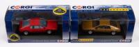 LOTUS ESPRIT S1, LOTUS ESPRIT S2: Two&nbsp;1:43 scale Corgi including a Lotus Esprit S2 '1st Production Series 2' and a Lotus Esprit S1 Chassis 0100G