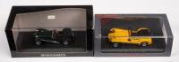 LOTUS SEVEN S4 TYPE 60, LOTUS SUPER SEVEN: Two 1:43 scale Spark models/Minichamps including a Lotus Seven S4 Type 60 1969 and a Lotus Super Seven 1968