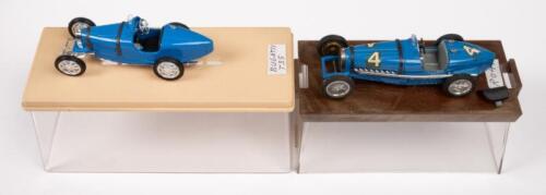 BUGATTI TYPE 59, BUGATTI TYPE 35: Two 1:43 scale Brumm/Eligor Models including a Bugatti Type 59 #4 Winner Belgian GP 1934 and a Bugatti Type 35