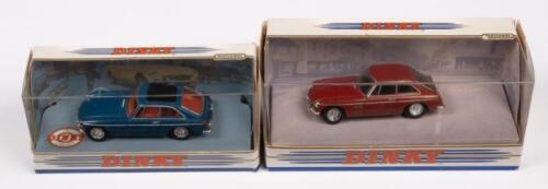 423 · M.G.B. GT, MGBGT V8: Two 1:43 scale Dinky Models including a 1965 M.G.B. GT and a 1973 MGBGT V8