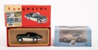 AUSTIN HEALEY 100 BN1, AUSTIN HEALEY E 3000 MKII: Two 1:43 scale Vanguards/Oxford&nbsp;Models including a Austin Healey 100 BN1 and a Austin Healey E 3000 MkII