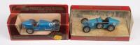 BUGATTI TYPE 51, BUGATTI TYPE 35: Two 1:43 scale Models of Yesteryear including a 1932&nbsp;Bugatti Type 51 and a Bugatti Type 35