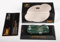 ASTON MARTIN DBR: A 1:43 scale iOX&nbsp;Models Aston Martin DBR 1/300 #4 Le Mans 1959 S. Moss-J. Fairman