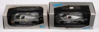 SAUBER MERCEDES C9, MERCEDES C291: Two&nbsp;1:43 scale Max models including a 1989 Sauber Mercedes C9 and a 1991 Mercedes C291 Schlesser-Mass