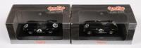 JAGUAR D TYPE, JAGUAR XK120 C TYPE: Two&nbsp;1:43 scale Quartzo models including a 1956 Jaguar D Type #4 Winner Le Mans Sanderson-Flockhart and a 1951 Jaguar XK120 C Type #20 Winner Le Mans Walker-Whitehead