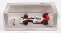 MCLAREN MP4/5: A&nbsp;1:43 scale TSM Models 1989 McLaren MP4/5 #2 British GP Winner Honda McLaren Alain Prost