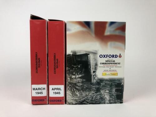 OXFORD DIECAST: Three sets of Oxford Diecast Special Correspondent. Limited Editions