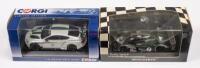 BENTLEY CONTINENTAL GT3, BENTLEY SPEED 8: Two&nbsp;1:43 scale Corgi/Minichamps models including a&nbsp;Bentley Continental GT3 and a Bentley Speed 8 Le Mans 24 Hour 2003 Winner Kristensen-Smith-Capello