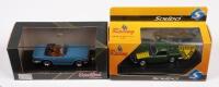 TRIUMPH SPITFIRE MK1, TRIUMPH TR 6: Two&nbsp;1:43 scale Exem/Oxford&nbsp;models including a 1962&nbsp;Triumph Spitfire MK1 and a 1969 Triumph TR 6 Spider