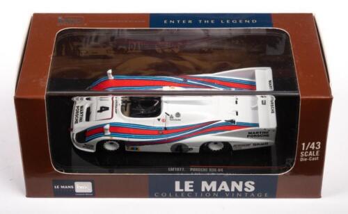 PORSCHE 936 #4: A 1:43 scale iXO models 1977 Porsche 936 #4 winner Le Mans J. Ickx-J. Barth-M. Haywood