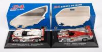 AUDI R8 #5, AUDI R8 #1: Two&nbsp;1:43 scale iXO&nbsp;models including an Audi R8 #5 Winner Le mans 2004 and an Audi R8 Team Joest #1 Le mans 2002