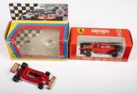 FERRARI F1-89, FERRARI T4: Two&nbsp;1:43 scale Onyx&nbsp;model Cars/Yaxon models including a 1989 Ferrari F1 Nigel Mansell and a Ferrari T4