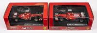 FERRARI F10, FERRARI F138: Two&nbsp;1:43 scale Hot Wheels Racing&nbsp;models including a Ferrari F10 Bahrain GP Edition F. Alonso and a Ferrari F138 F. Massa