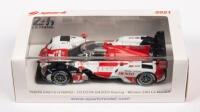 TOYOTA GR010 HYBRID: A&nbsp;1:43 scale Spark Model Toyota GR010 Hybrid Toyota Gazoo Racing Winner 24 Hour Le Mans 2021, model No. 43LM21