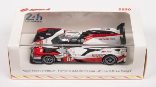 TOYOTA TS050 HYBRID: A 1:43 scale Spark models Toyota TS050 Hybrid Toyota Gazoo Racing winner 24 Hour Le Mans 2020