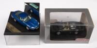 JAGUAR XJ 220, JAGUAR XK8 COUPE: Two&nbsp;1:43 scale Detailcars/Vitesse models including a Jaguar XJ 220 1992 and a Jaguar XK8 Coupe