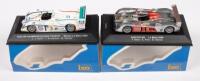 AUDI R8, AUDI R10: Two&nbsp;1:43 scale iXO models including a Audi R8 winner Le Mans 2005 and a Audi R10 Le Mans 2006