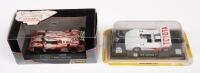TOYOTA 7, TOYOTA GT-ONE: Two&nbsp;1:43 scale Delprado/Onyx&nbsp;models including a 1970 Toyota 7 and a Toyota GT-ONE&nbsp;'Zent' #28 Le Mans 1998 Brundle-Collard-Helary