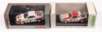 TOYOTA CELICA: A pair of 1:43 scale models, a Toyota Celica GT4, number 2 Monte Carlo 1990, Trofeu model number 020.1 also a Toyota Celica 4 x 4, Toyota Team Europe, rally Portugal 1992, Trofeu model number 048