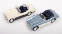AUSTIN HEALEY: Two 1:43 scale&nbsp;Vitesse models including two Austin Healey