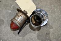 TAIL LIGHT: A unknown make and model motorcycle tail light [Location: Sydney] - 3