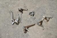 LEVERS: A group of advance and retard levers [Location: Sydney]