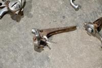 LEVERS: A group of advance and retard levers [Location: Sydney] - 3