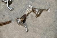 LEVERS: A group of advance and retard levers [Location: Sydney] - 4