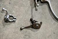 LEVERS: A group of advance and retard levers [Location: Sydney] - 6