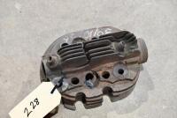 NORTON: A Norton cylinder head, unknown model. [Location: Sydney]