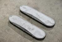 RUNNING BOARDS: A pair of reproduction running boards [Location: Sydney] - 2