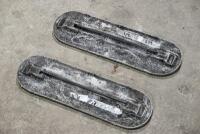 RUNNING BOARDS: A pair of reproduction running boards [Location: Sydney] - 3